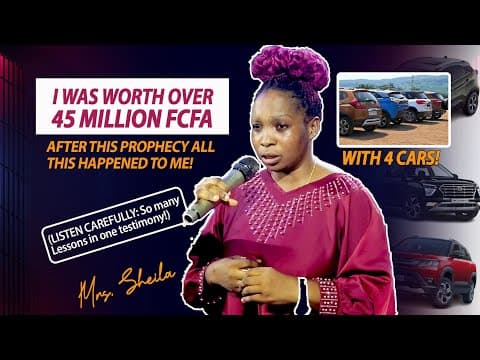 Shocking Testimony — So Many Lessons in Just One Testimony